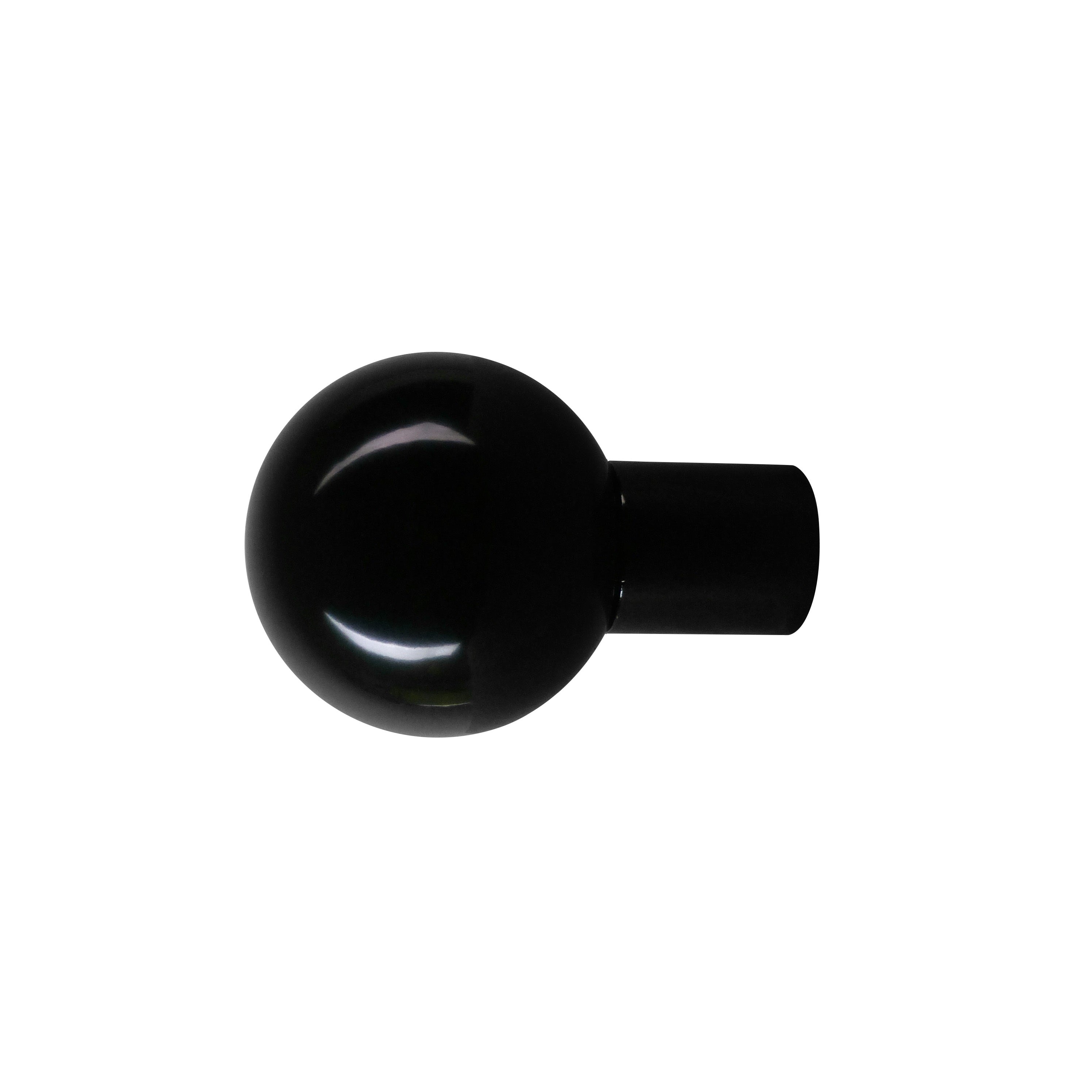 Aarhus MT35 Ball Finial, Painted Black