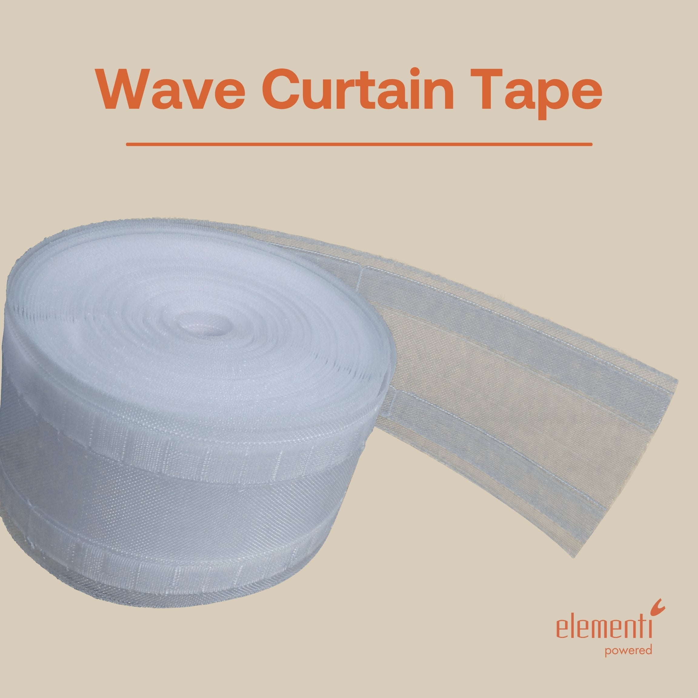 Wave Curtain Tape