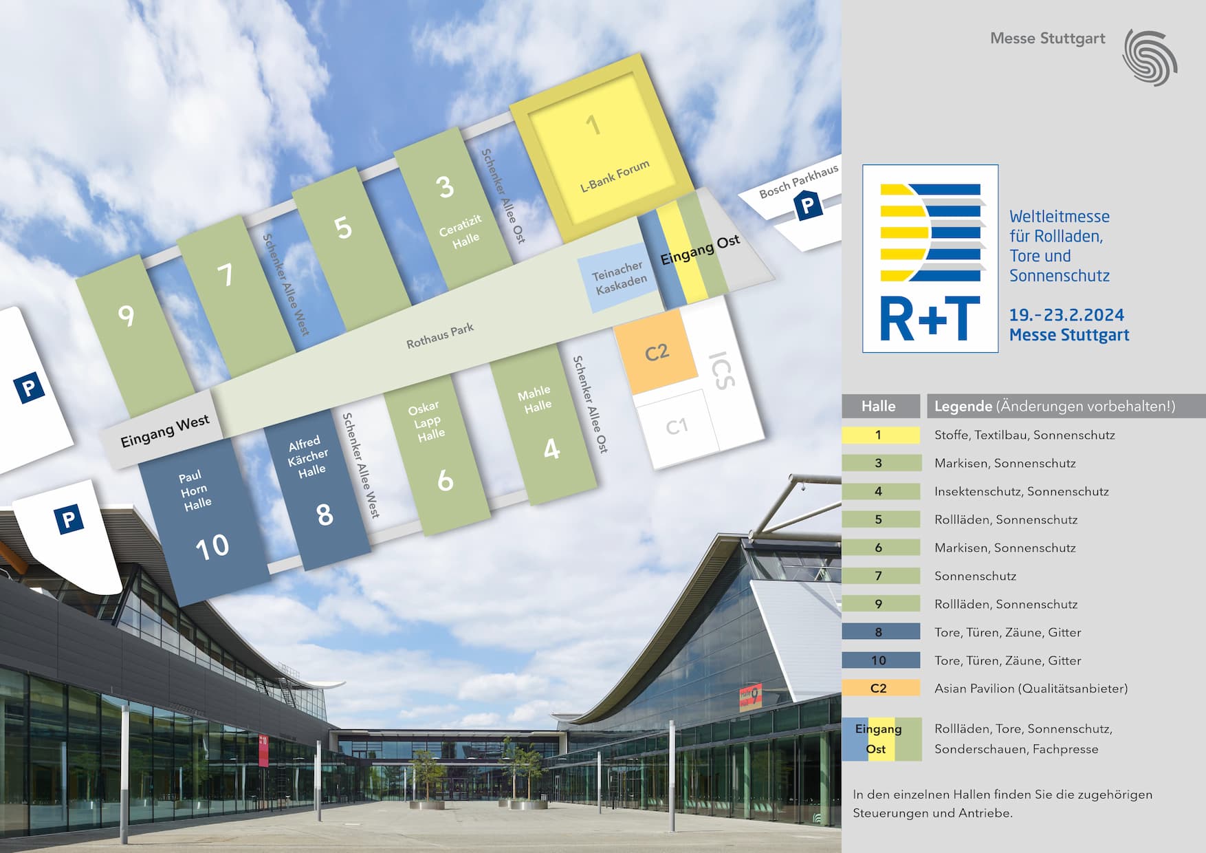 Discovering Innovation and Excellence Window Decorations: The R+T Exhibition