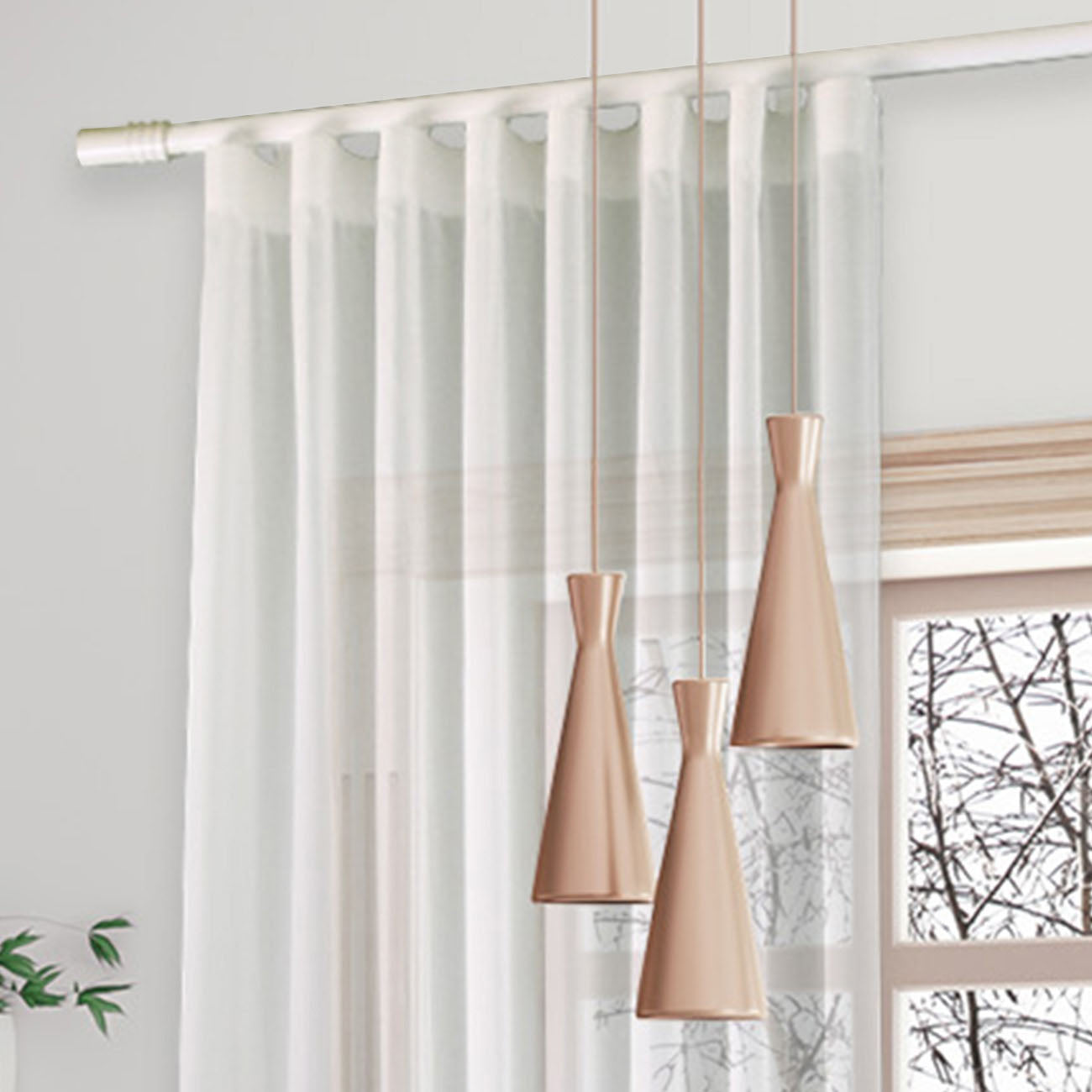 Now HD35 Pole Set Double layer White